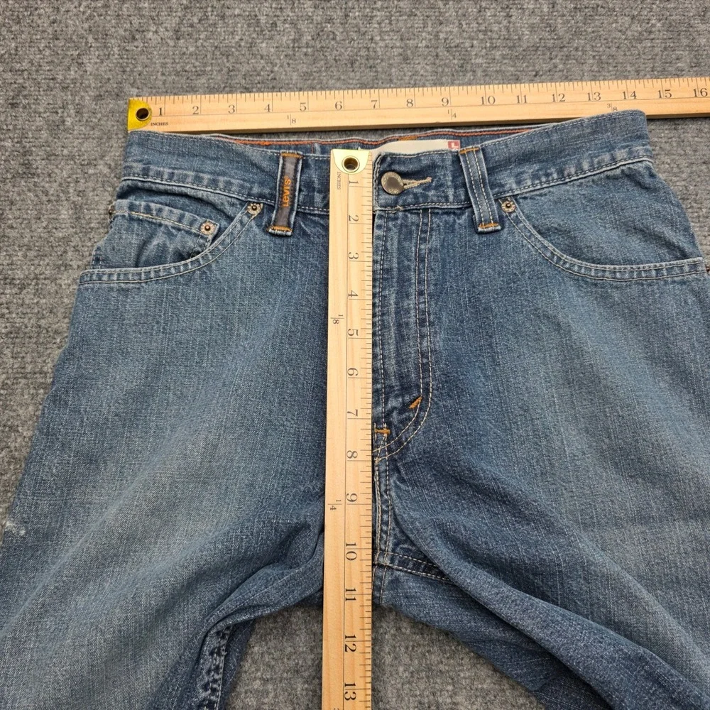 Levis Workwear Carpenter Denim Shorts Boys 14 Regular Blue Medium Wash Carpenter